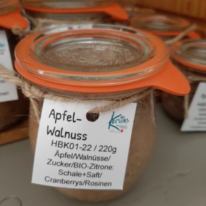 Apfel-Walnuss-Dip Kerstins Gläschen